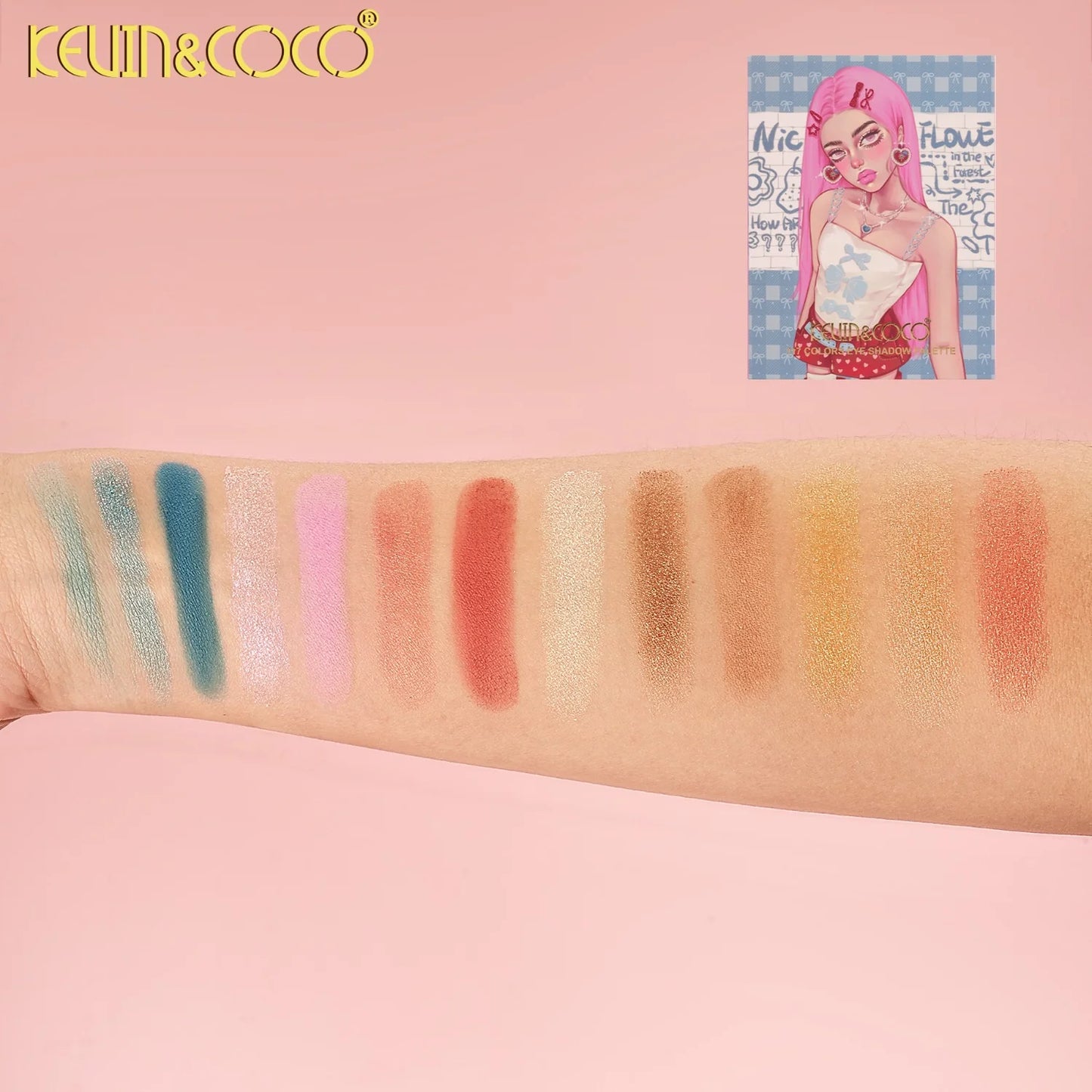 Kevin&Coco 117-Colors Face Palette