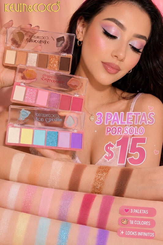 Foodie eyeshadow palettes las 3 x $15