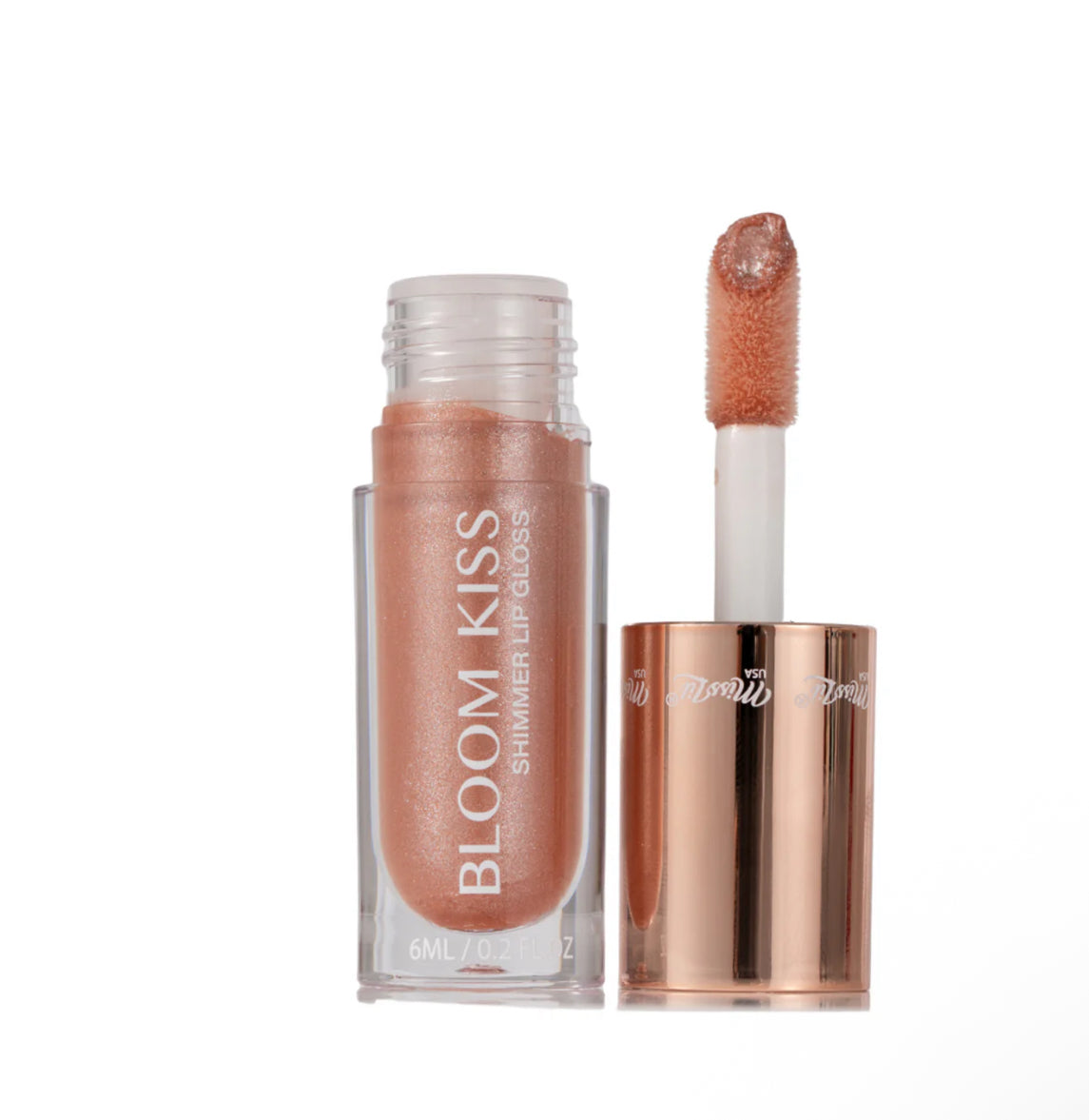 BLOOM KISS SHIMMER LIP GLOSS- LUSTER