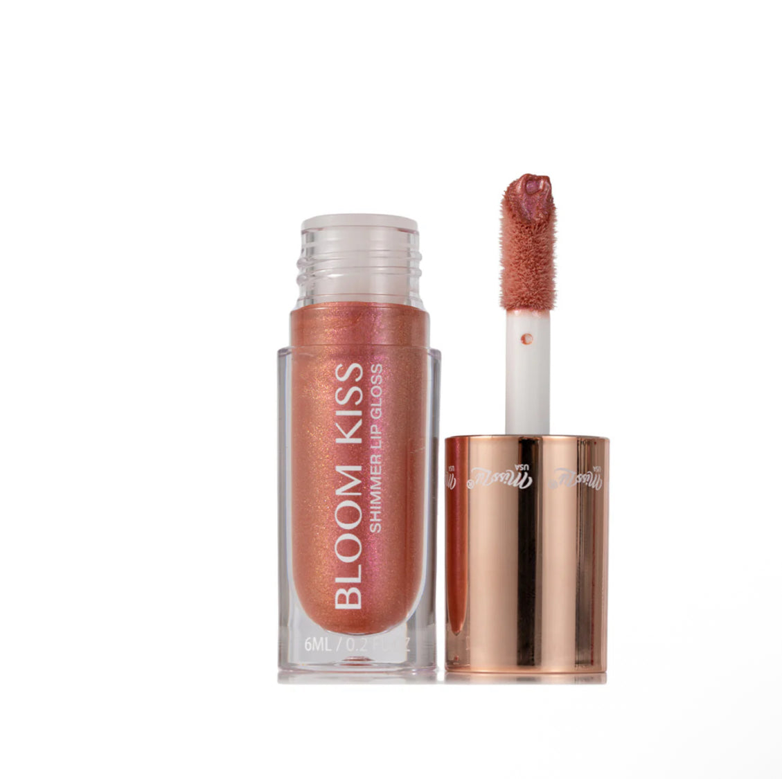 BLOOM KISS SHIMMER LIP GLOSS- LUSTER