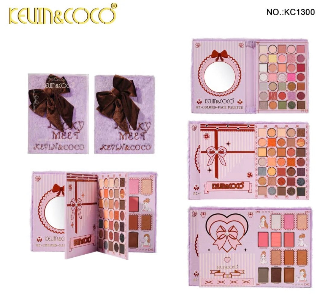 Kevin&Coco Lucky Meet 82 Colors Face Palette