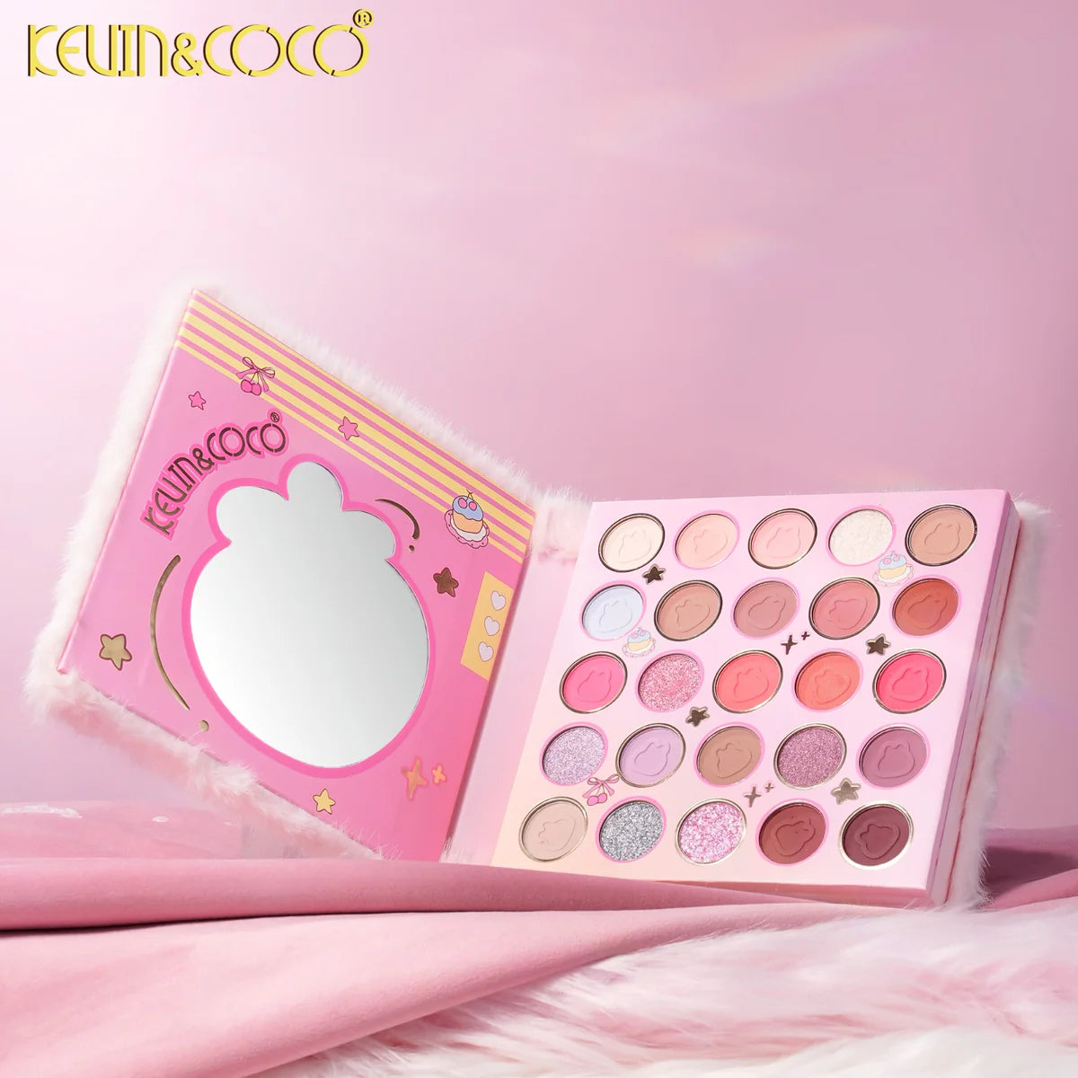 PLUSH BUNNY 64 COLORS EYESHADOW PALETTE