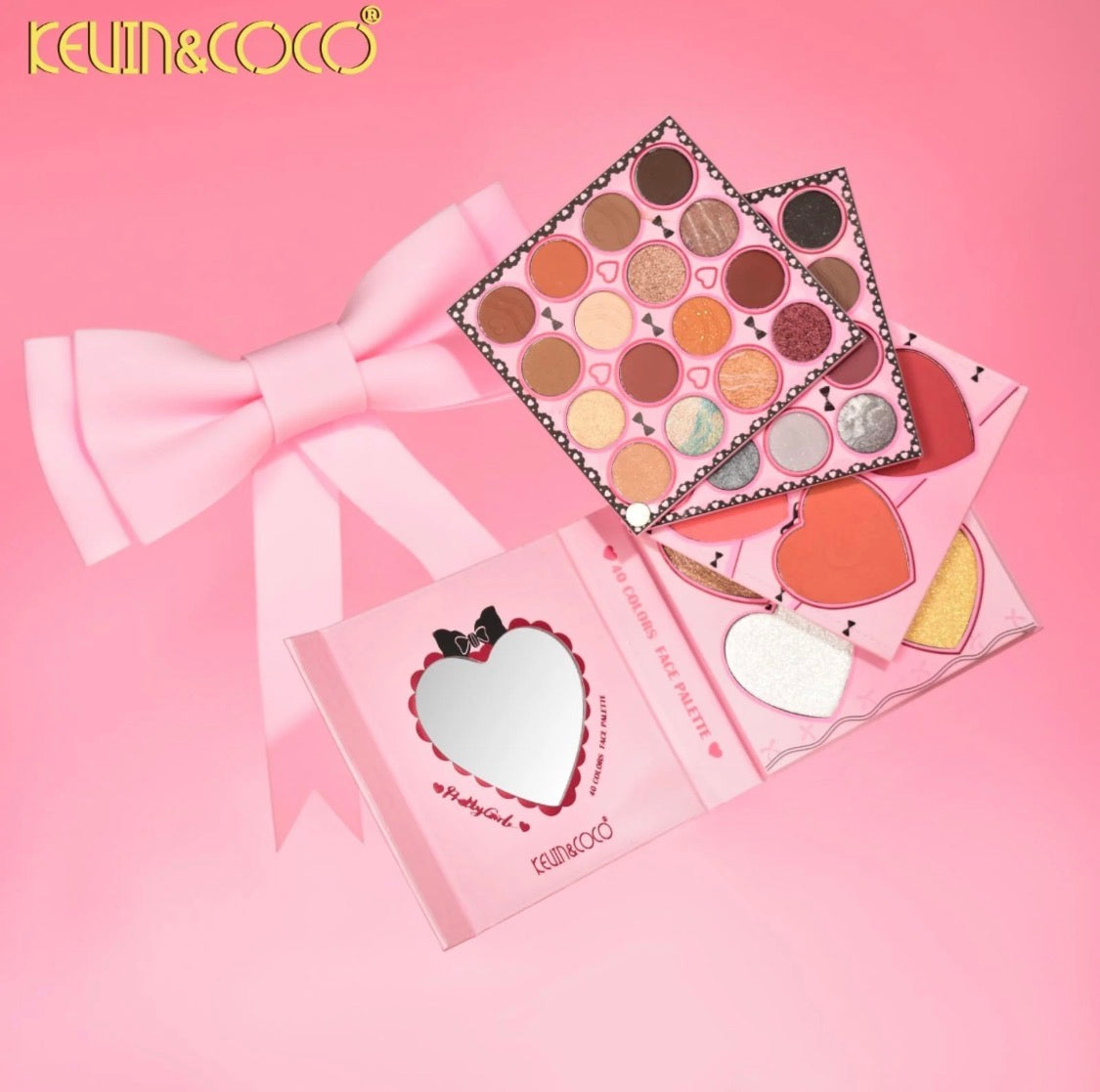 K&C-Pretty Girl Bow Eyeshadow Palette