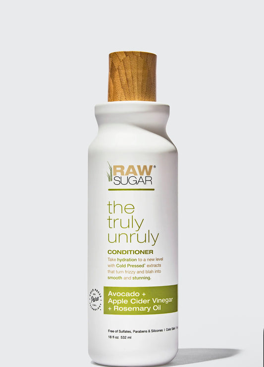 Truly Unruly Conditioner
Avocado + Apple Cider Vinegar + Rosemary Oil