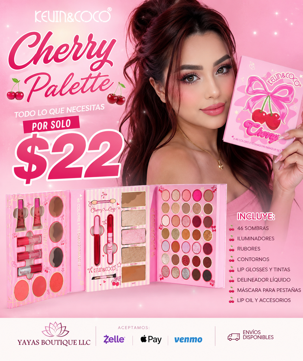 🍒 ✨ Cherry Palette de Kevin & Coco ✨ 🍒