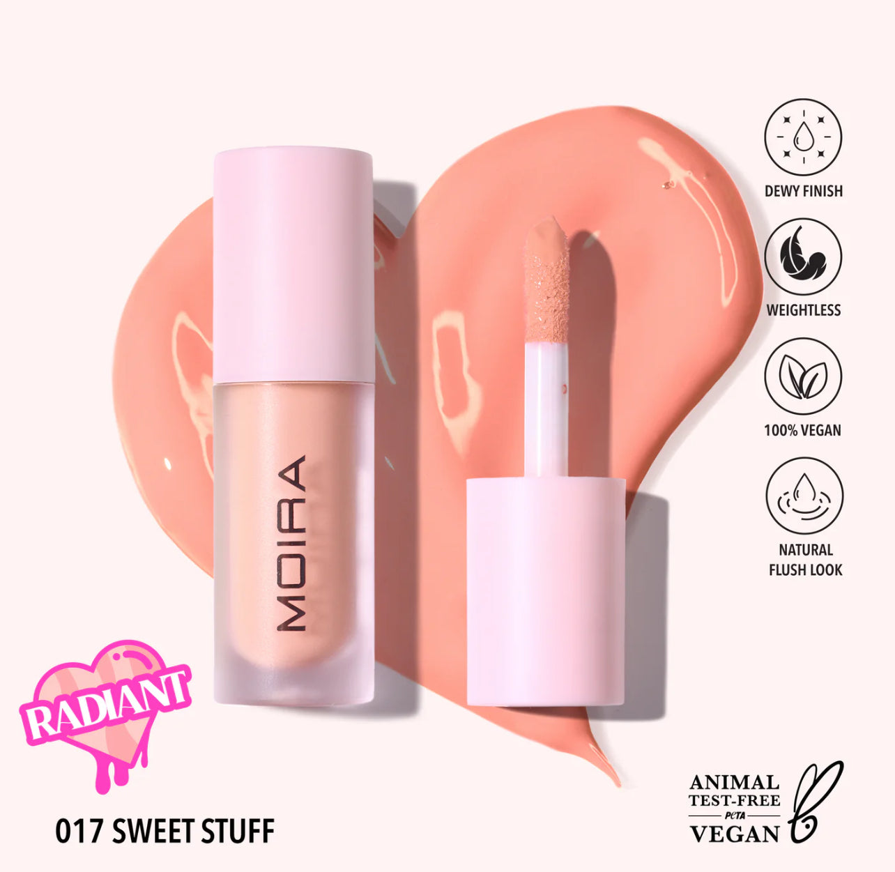 Moira LOVE STEADY LIQUID BLUSH