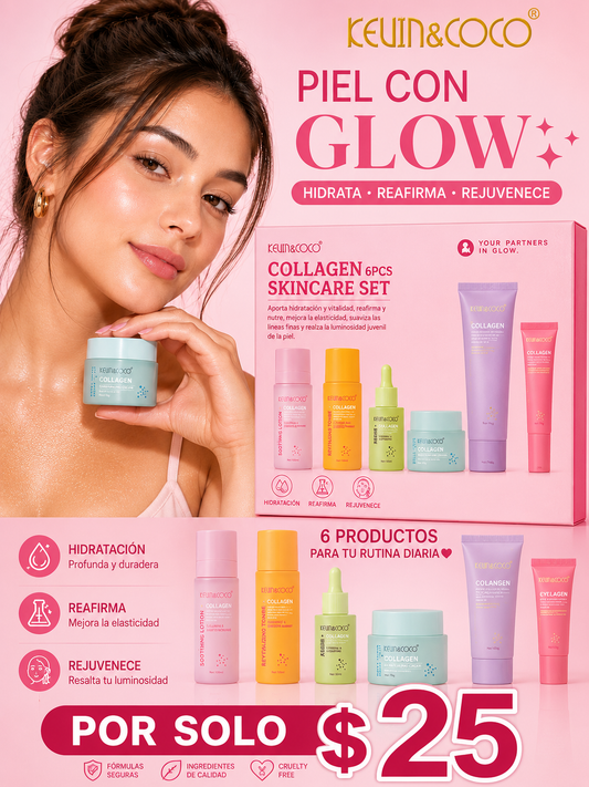 Collagen skin care super glowy