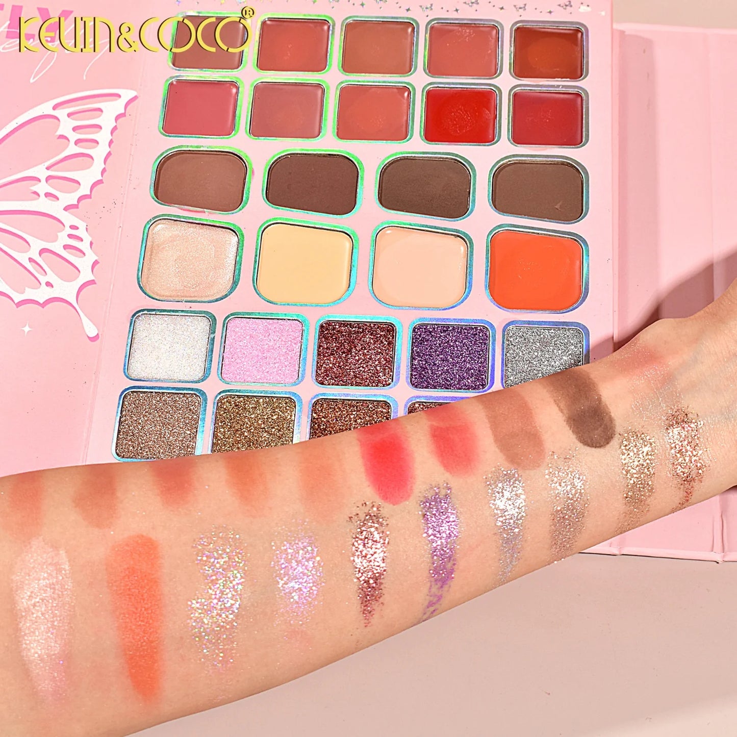 Kevin&Coco Butterfly 94-Colors Face Palette
