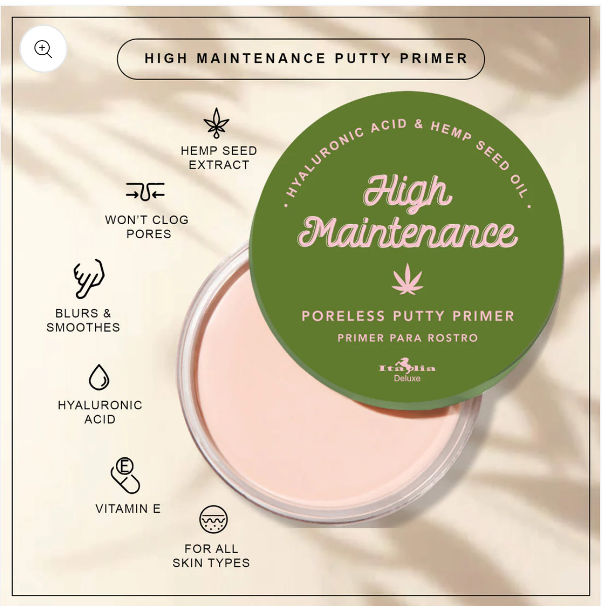 Italia Deluxe High Maintenance Putty Primer