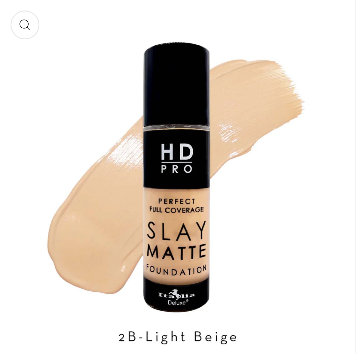 Italia Deluxe HD Pro Slay Matte Liquid Foundation