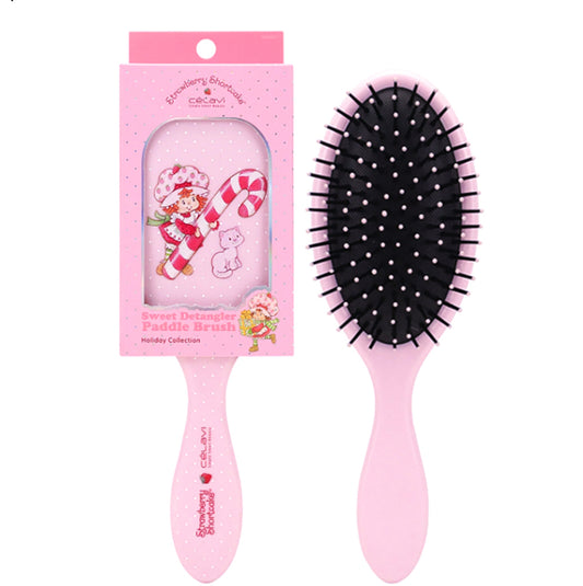 CELAVI STRAWBERRY SHORTCAKE PINK PADDLE BRUSH