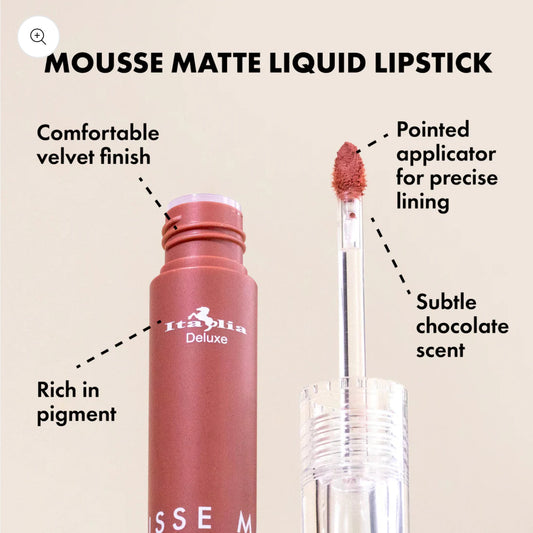 Italia Deluxe-Mousse Matte Liquid Lipstick