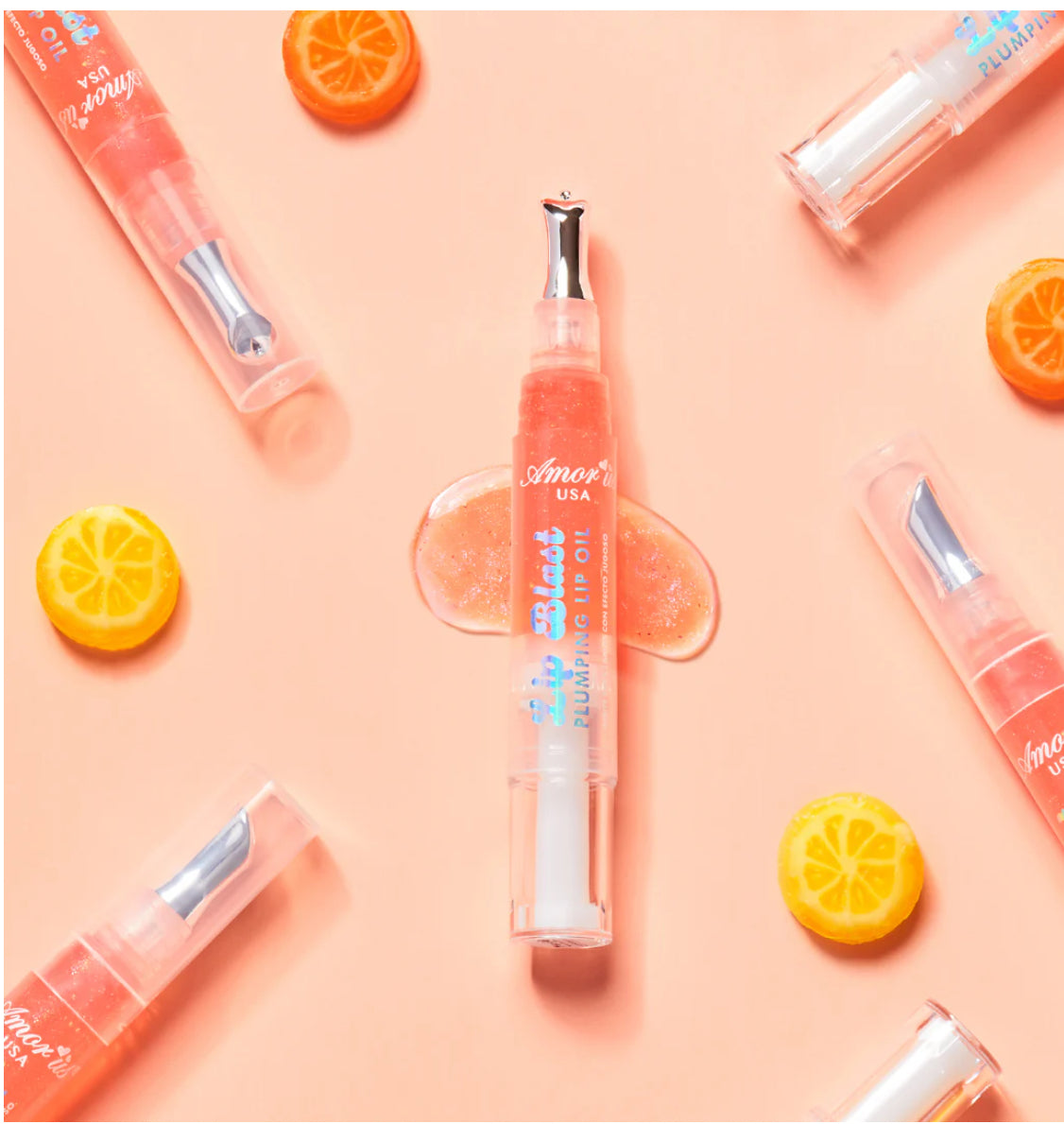 Amor us Candy Bliss - Citrus Spark Lip Blast Plumping Lip Oil