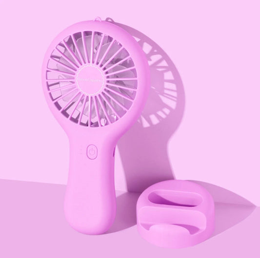 BC-STAY COOL HANDHELD FAN - PURPLE