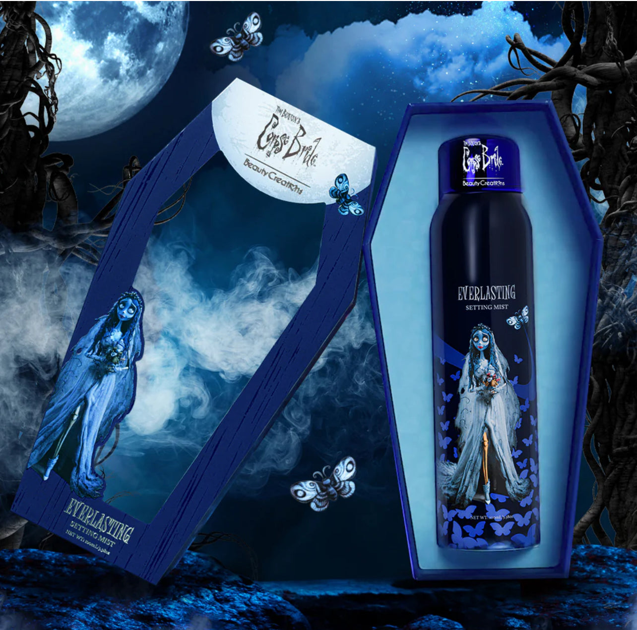 BC-TIM BURTON'S CORPSE BRIDE X BEAUTY CREATIONS "EVERLASTING" SETTING MIST