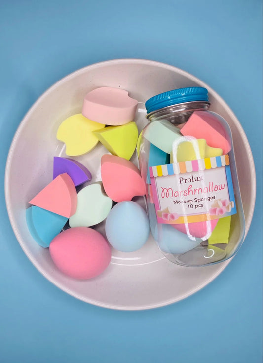 MARSHMALLOW 10PC MAKEUP SPONGES