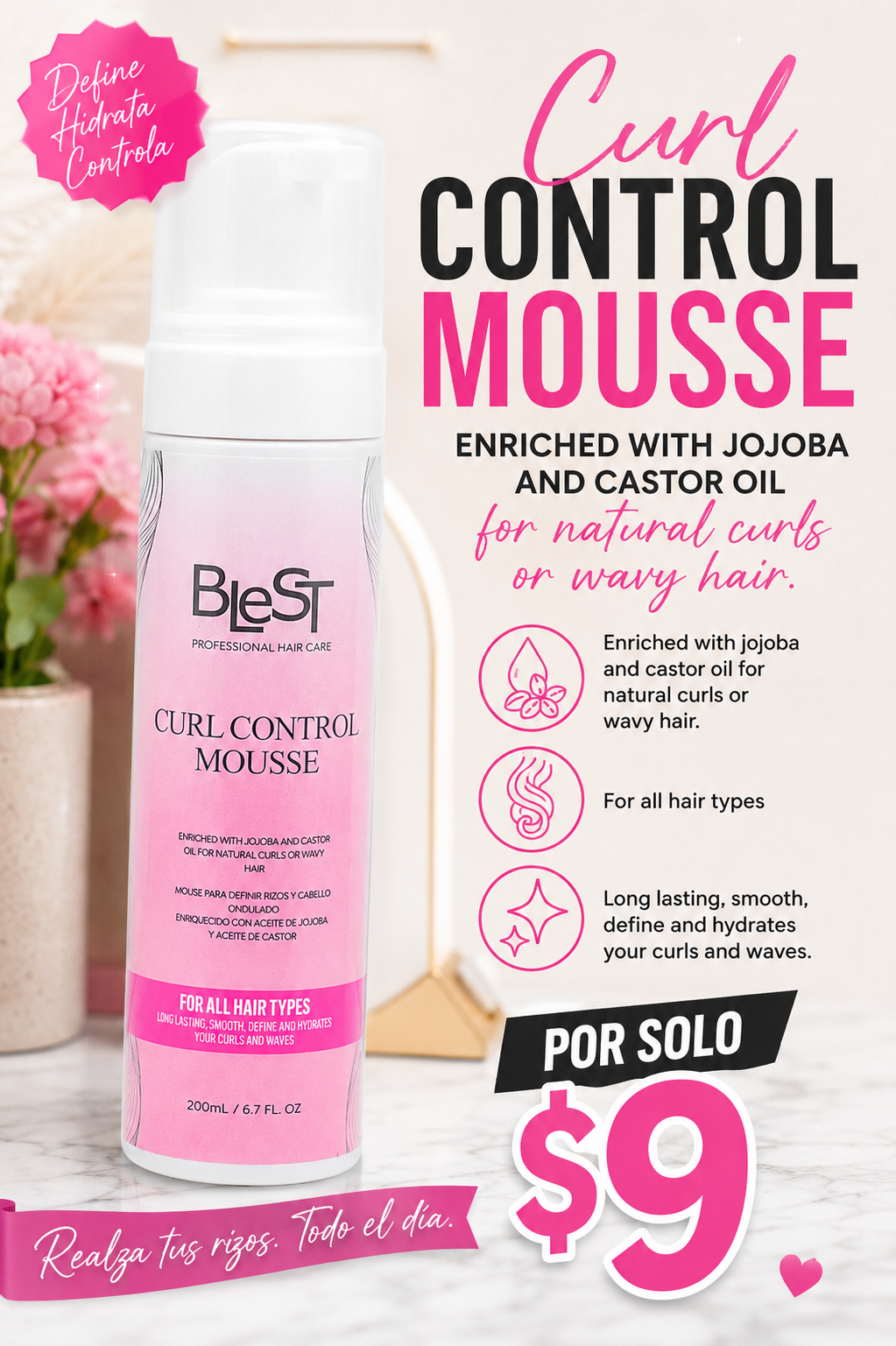 Blest control mousse